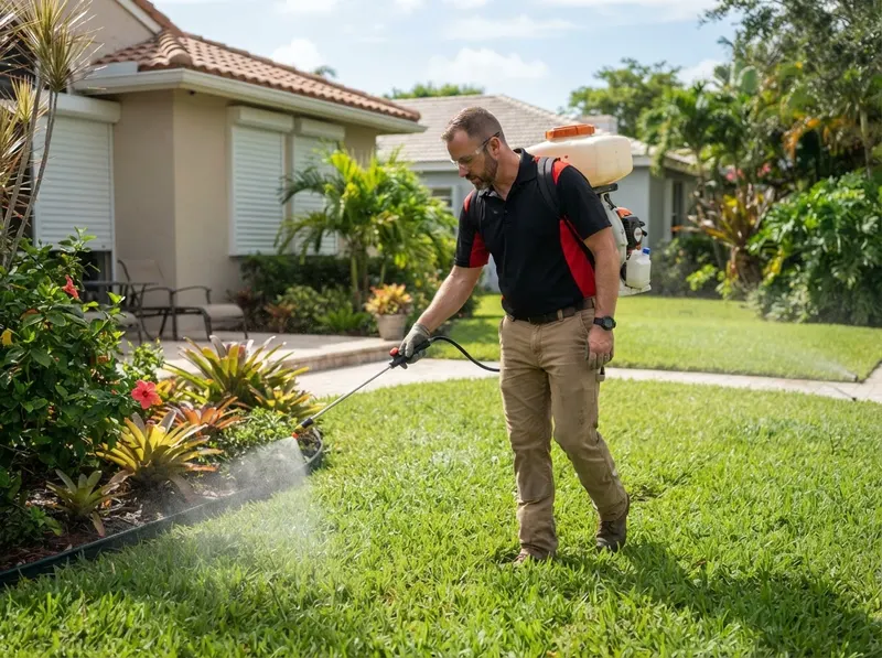 Lawn Pest Spraying in Hallandale Beach, FL